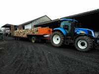 New Holland T6080 i Laweta