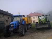 Claas Arion & Landini i Wielton