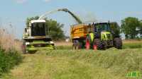 Claas Jaguar 840, Claas Arion 640 + Joskin