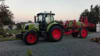 Claas Arion 520 + Moskit 2500/21