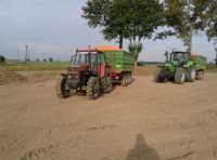 Ursus1014 i Pronar PT512 Deutz Fahr Agrotron M 650 i PronarPT 512