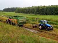 MF 7619 + Krone MX350GD & NH TL90 + Claas Liner 470S