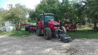 Massey Ferguson 6712S + Expom Ajax Trio