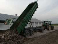 John Deere 6920S + naczepa Zremb NW180