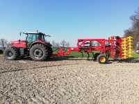 Massey Ferguson 7624 i Vaderstad Opus 400