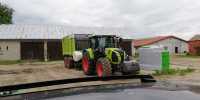 Claas Arion 630 & Claas Cargos 8300