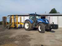 New Holland T7.270 AC i Agrisem disco mulch silver 5m