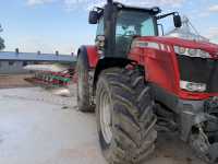 Massey Ferguson 8737+ pług Kverneland PG