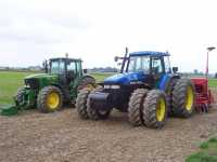 JD 6620 oraz NH TM125