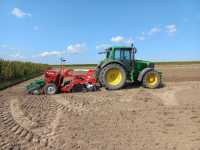 John Deere 6620 + Grano + AgroMasz