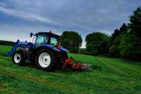 New Holland T6030 Delta + Stoll JF 225