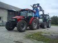 Case JXU 95 & Deutz-Fahr Agrotron 128