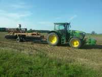 JD 6140R & KUHN HXL 44