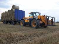 JCB 531-70 + krone ADP 22